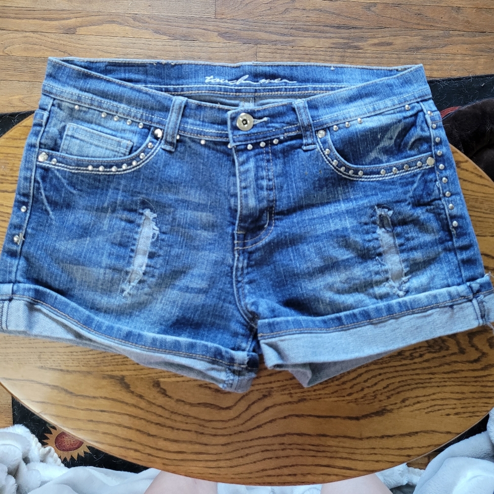 Touch me blue jean shorts sz.7/8